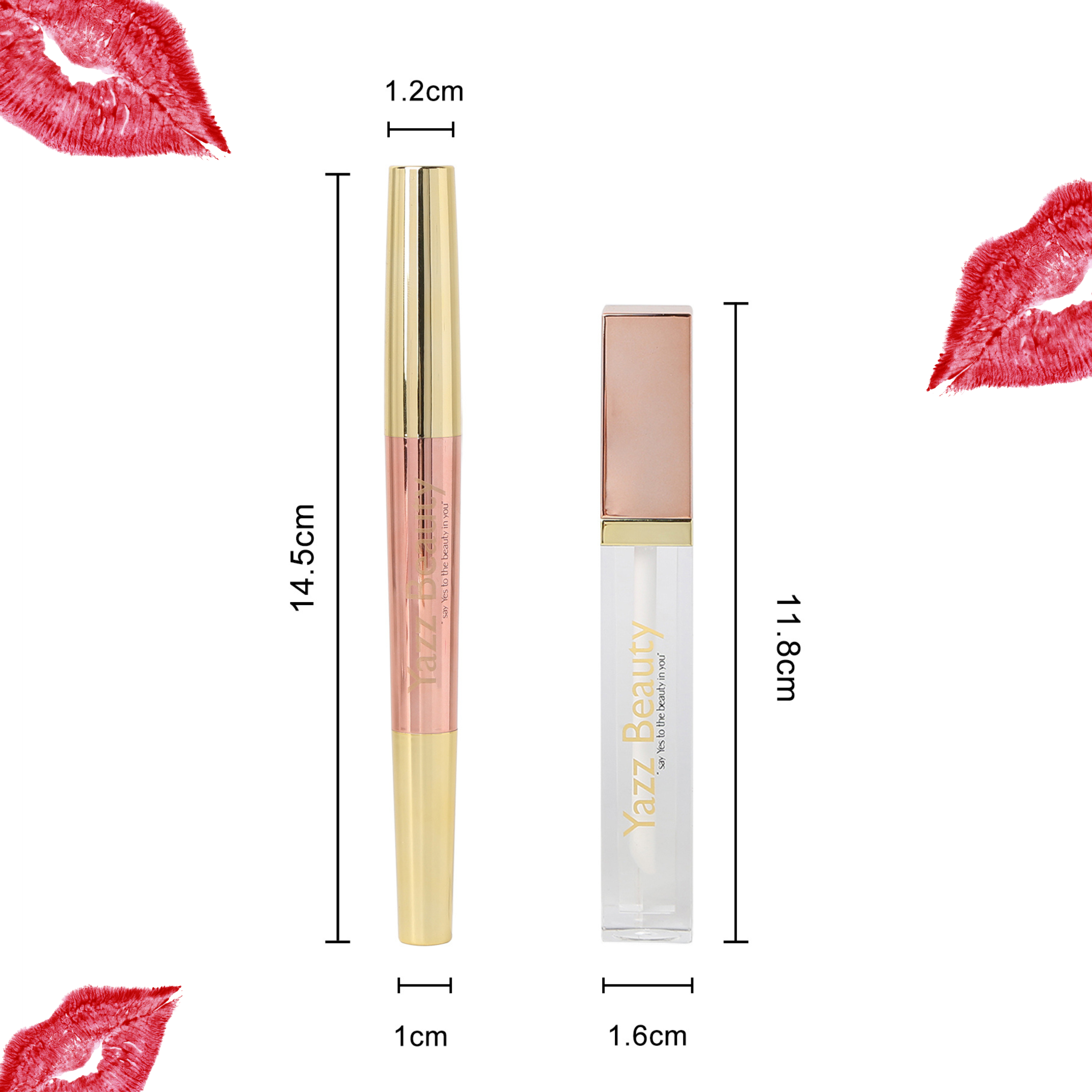 3 in 1 Lip Plumper Kit Passion Red