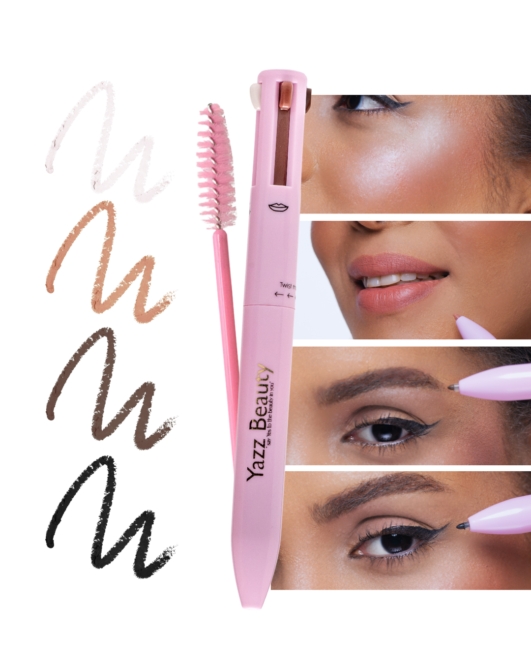 Makeup 4 in 1 Pen Nude