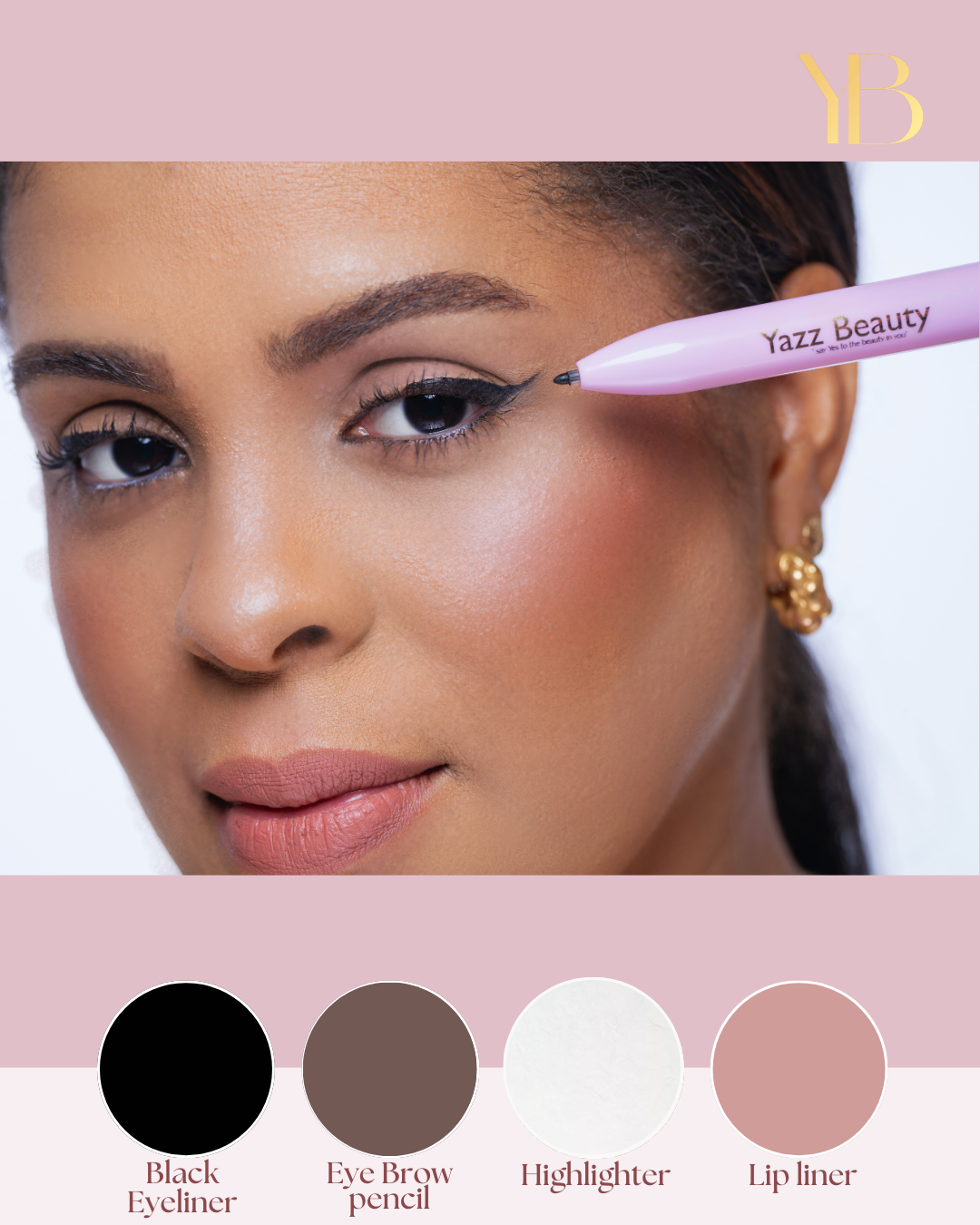Makeup 4 in 1 Pen Nude