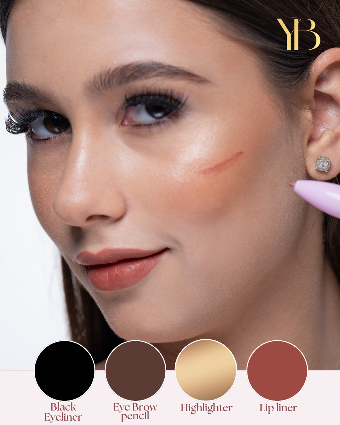 Makeup 4 in 1 Pen Coral Champagne