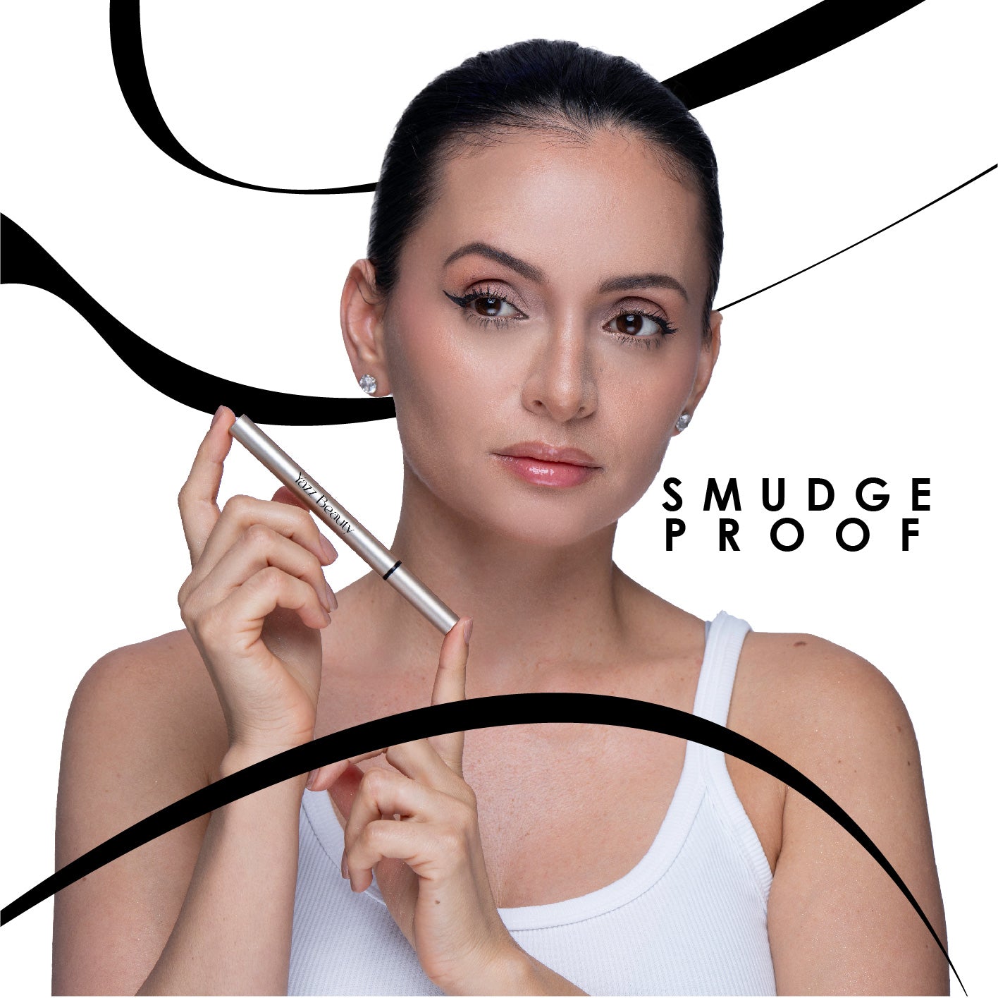 Black Eyeliner Long-lasting • Smudge-proof • Vegan • Cruelty-Free