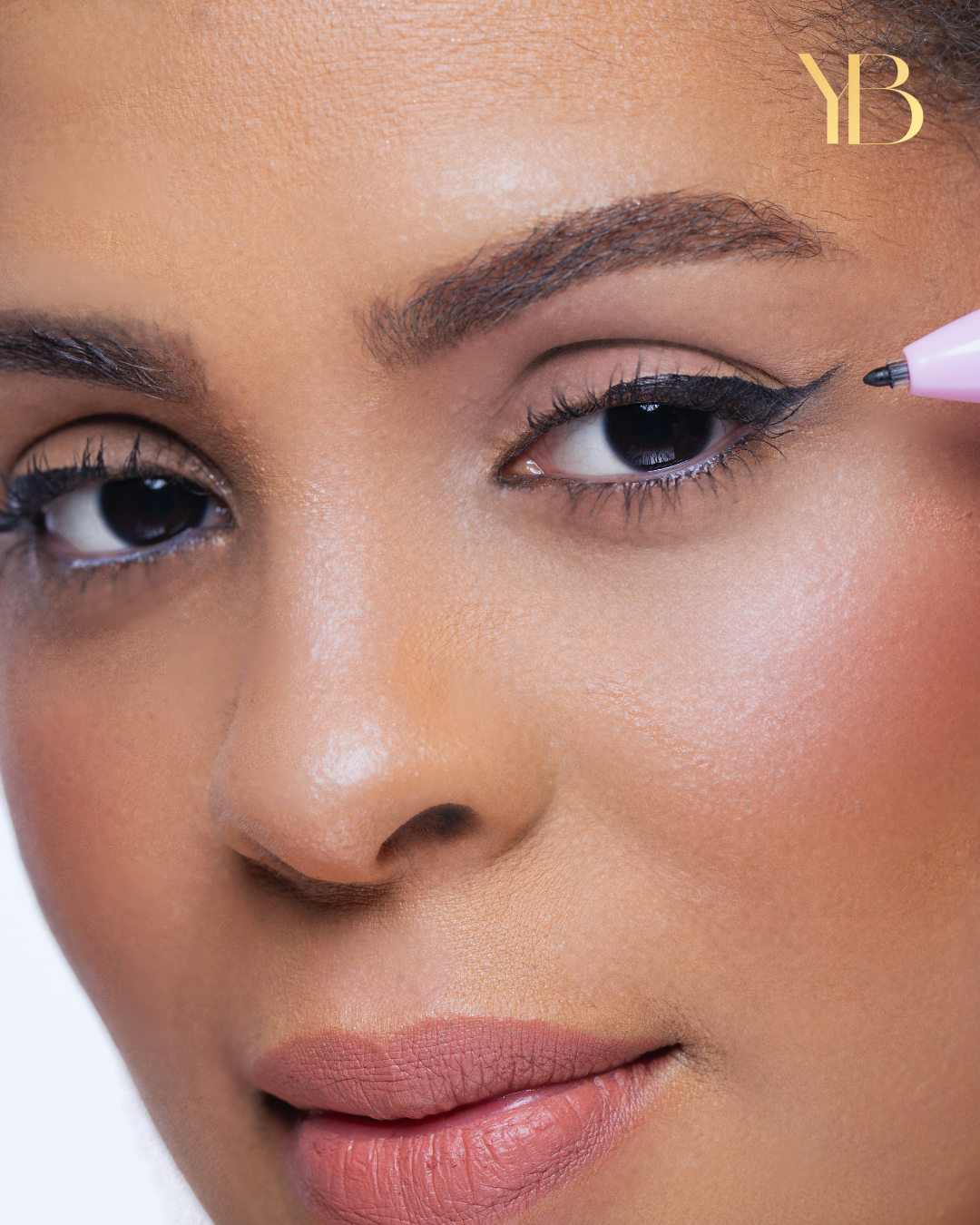 Nude all in one makeup pen for busy women everyday quick makeup routine purse essentials vegan Yazz Beauty